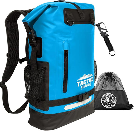 35L Waterproof Tactical Backpack (Ocean Blue)