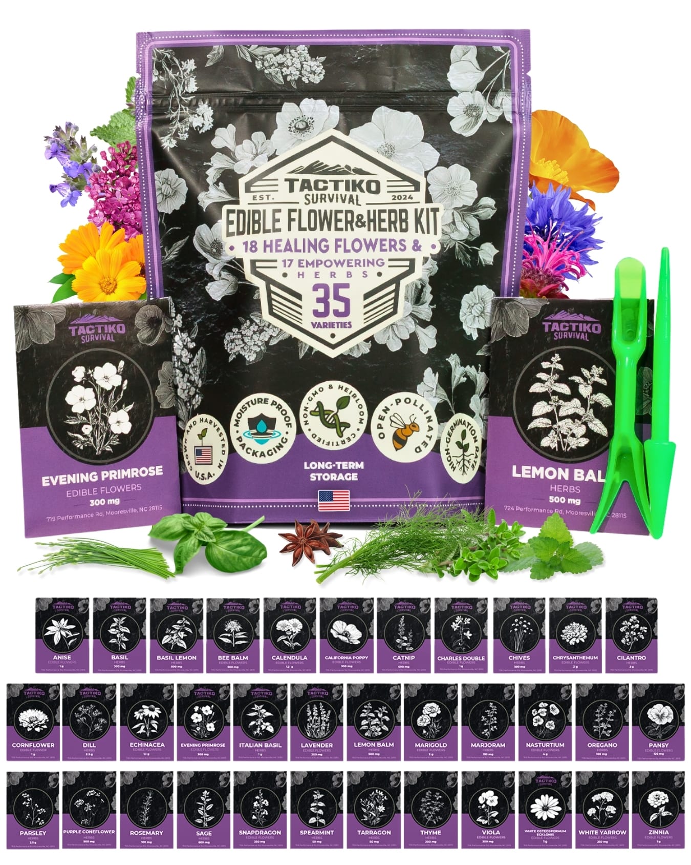 herb seed kit full set
