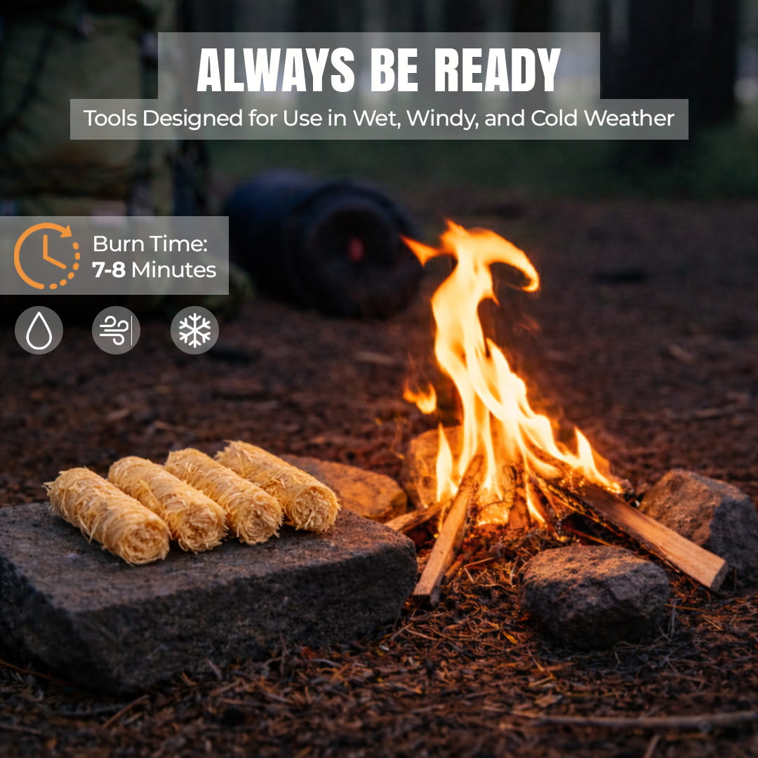 tinder sticks burning fire outdoor