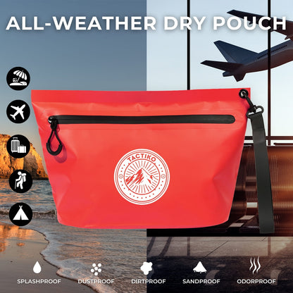 3L Splash-Resistant Gear Pouch (Fierce Red)