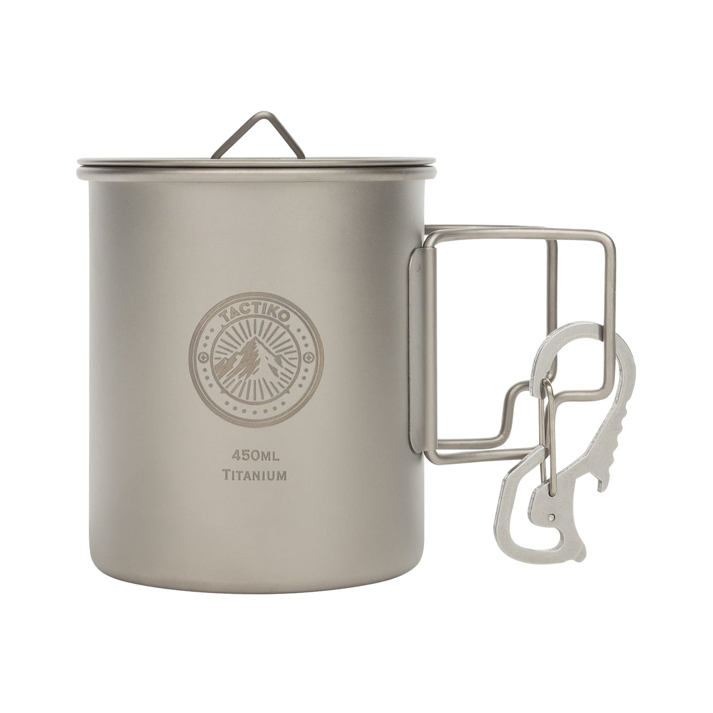 Titanium Camping Mug (450ml)